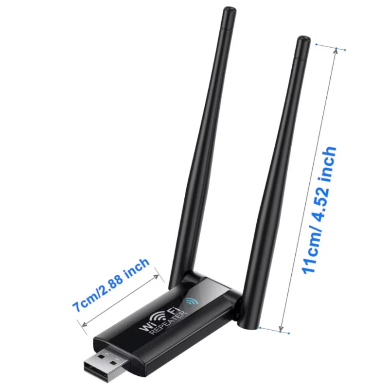 Repetidor Wi-Fi USB Wireless