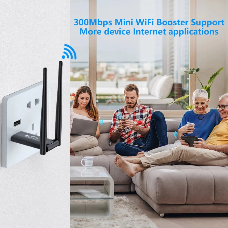 Repetidor Wi-Fi USB Wireless