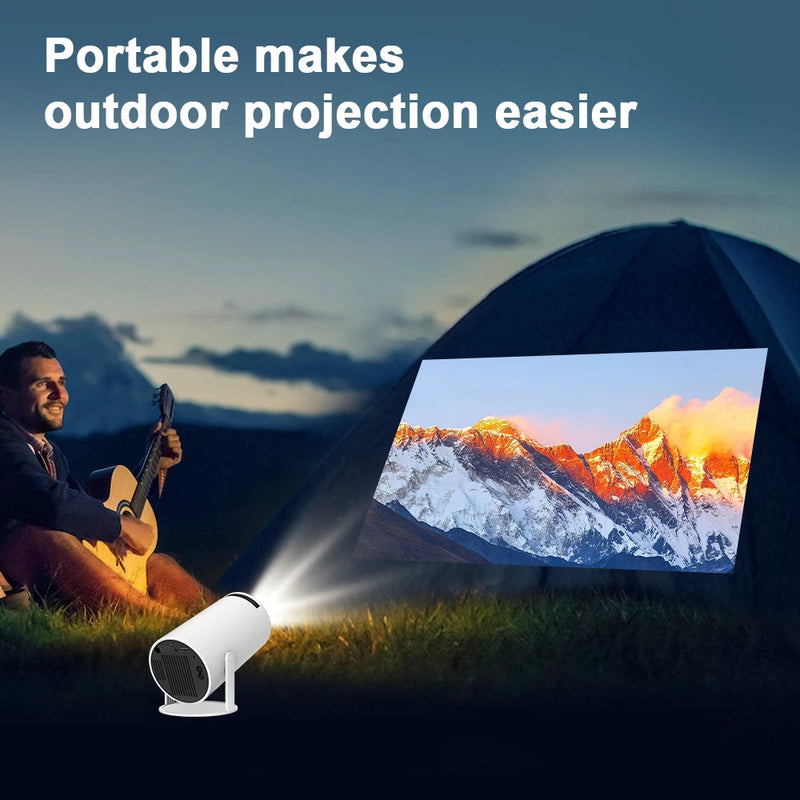 Projetor Portátil 4K Wi-Fi