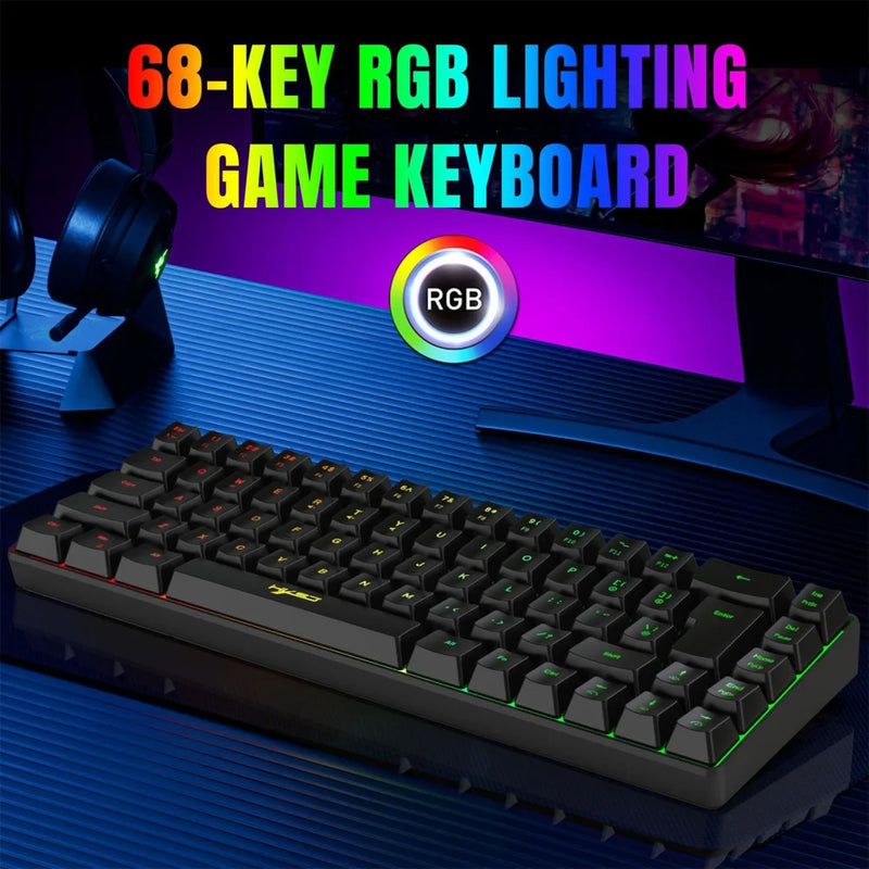 Teclado Gamer Portátil RGB V200