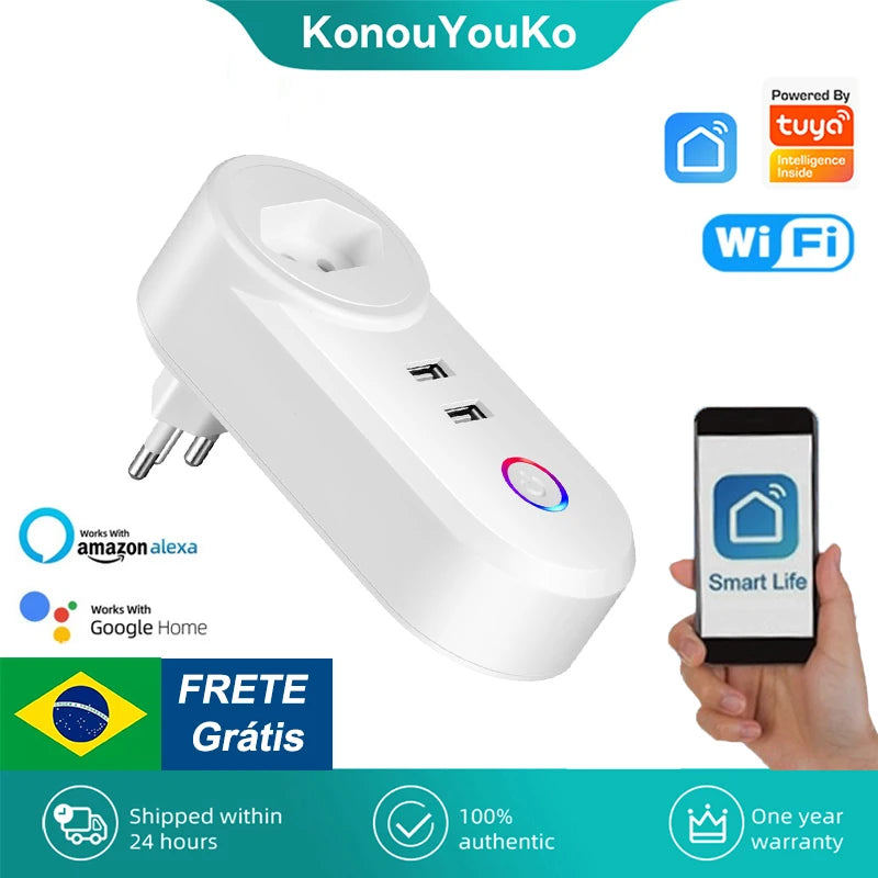 Tomada Smart Wi-Fi