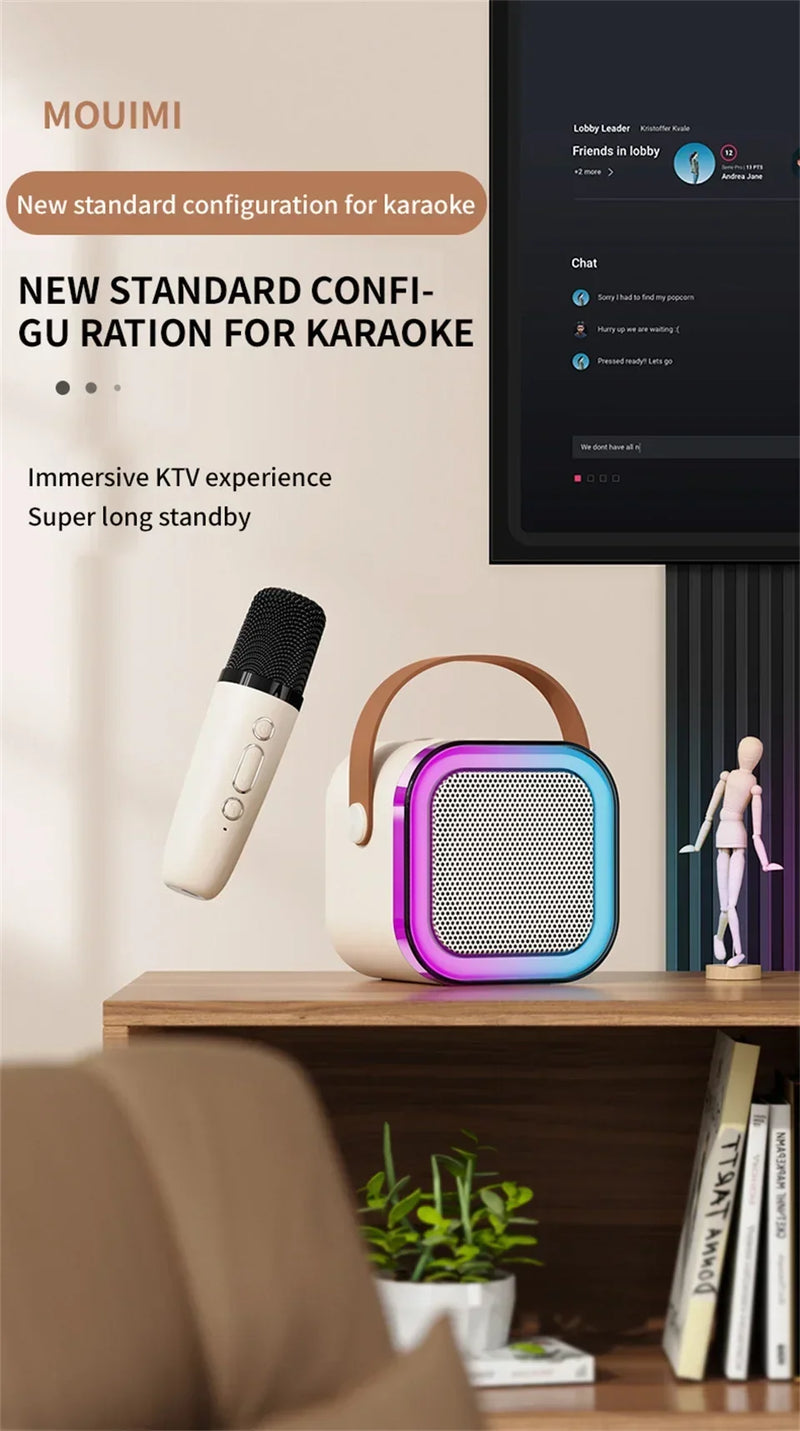 Karaokê Portátil Bluetooth